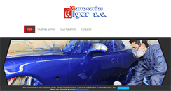 Desktop Screenshot of carroceriaalger.com